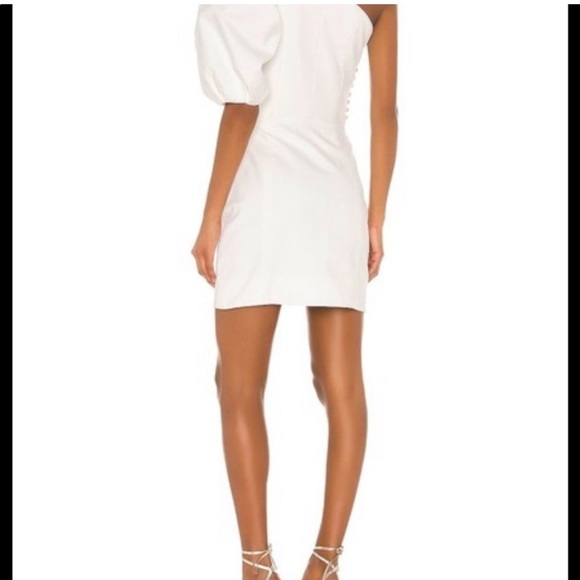 NWT One Shoulder Mini Dress - Picture 2 of 4